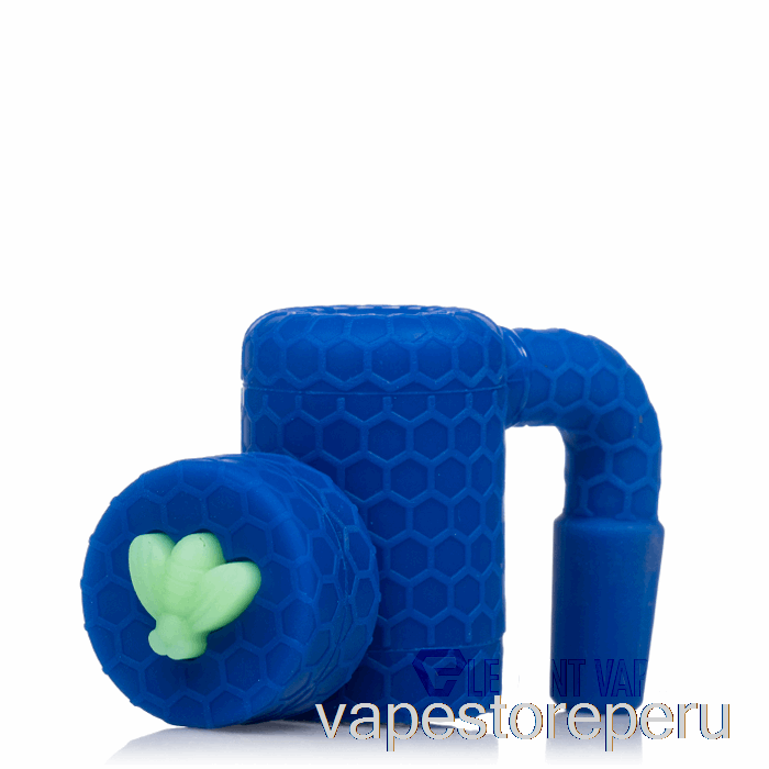Vape Peru Stratus Bee Recuperador De Cera De Silicona Azul Marino (abeja Azul / Verde Uv)